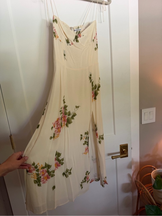 Reformation Dresses & Skirts - Reformation Cream Floral Slip Dress
